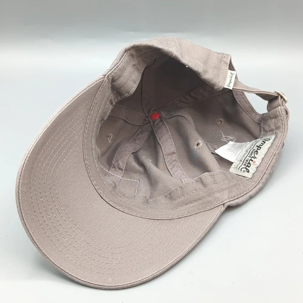 Imperial South Carolina USA Crossed Flags Strapback Hat Gray Golf Cap OSFA